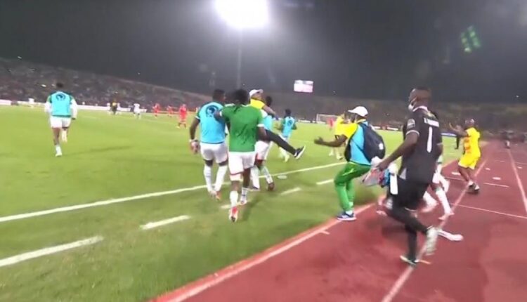 Match winner gets red after elbow strike and misses Burkina Faso semi-final