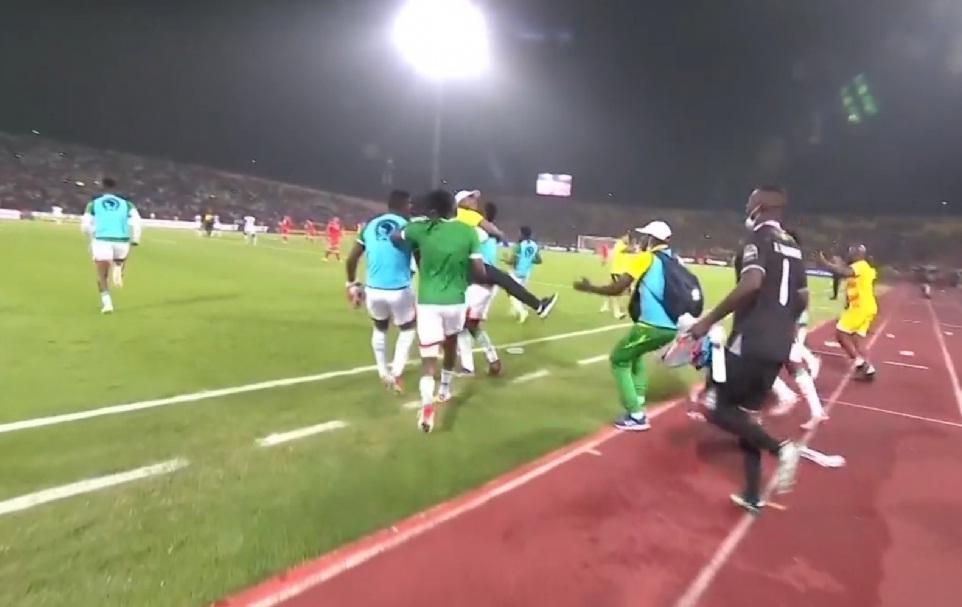 Match winner gets red after elbow strike and misses Burkina Faso semi-final