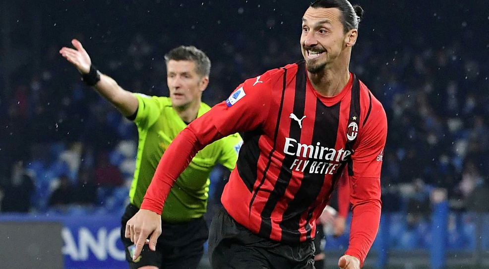 Zlatan Ibrahimovic made a comeback in Milan