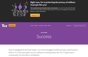 Tor Website
