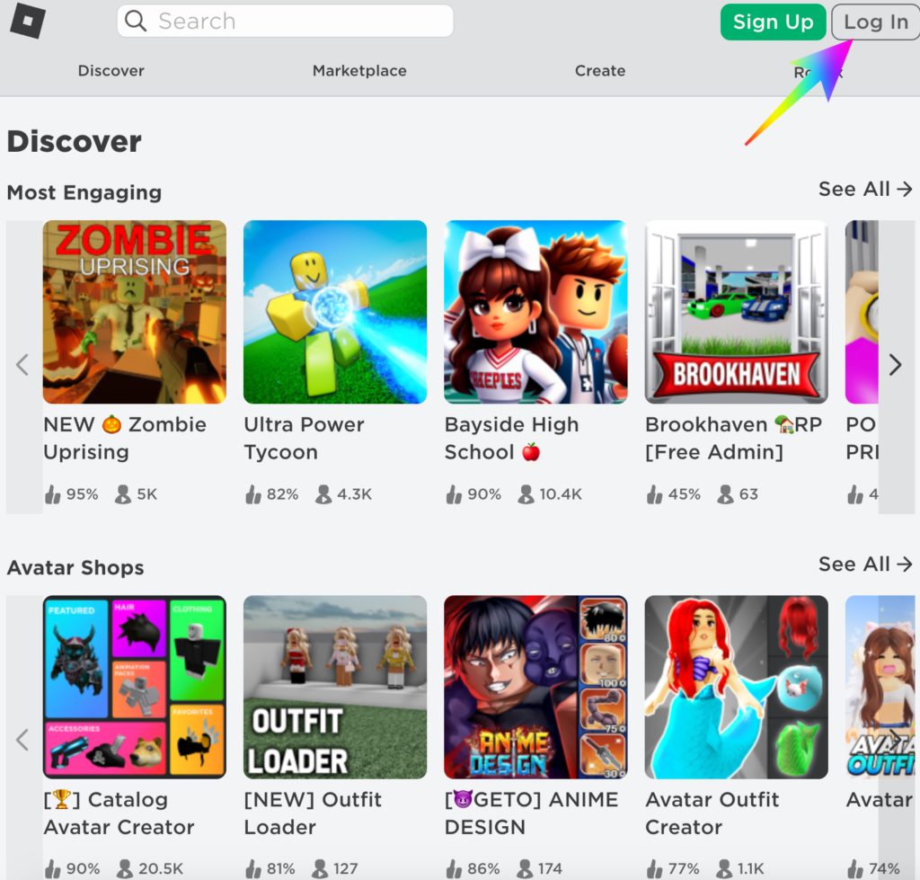 ROBLOX: Roblox Login - Roblox Sign Up - Roblox Download